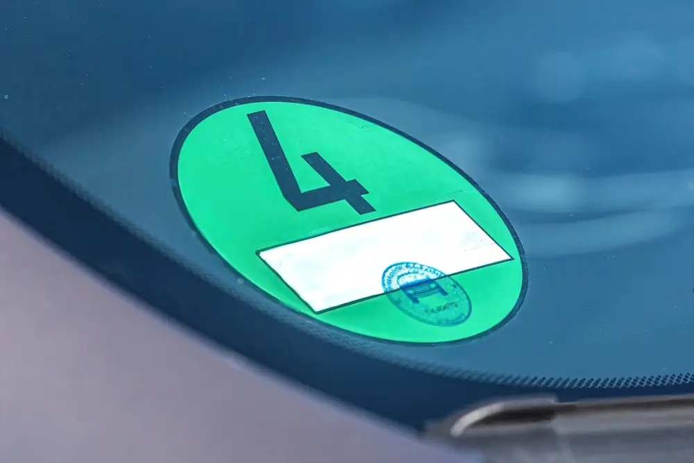 Grüne Umweltplakette